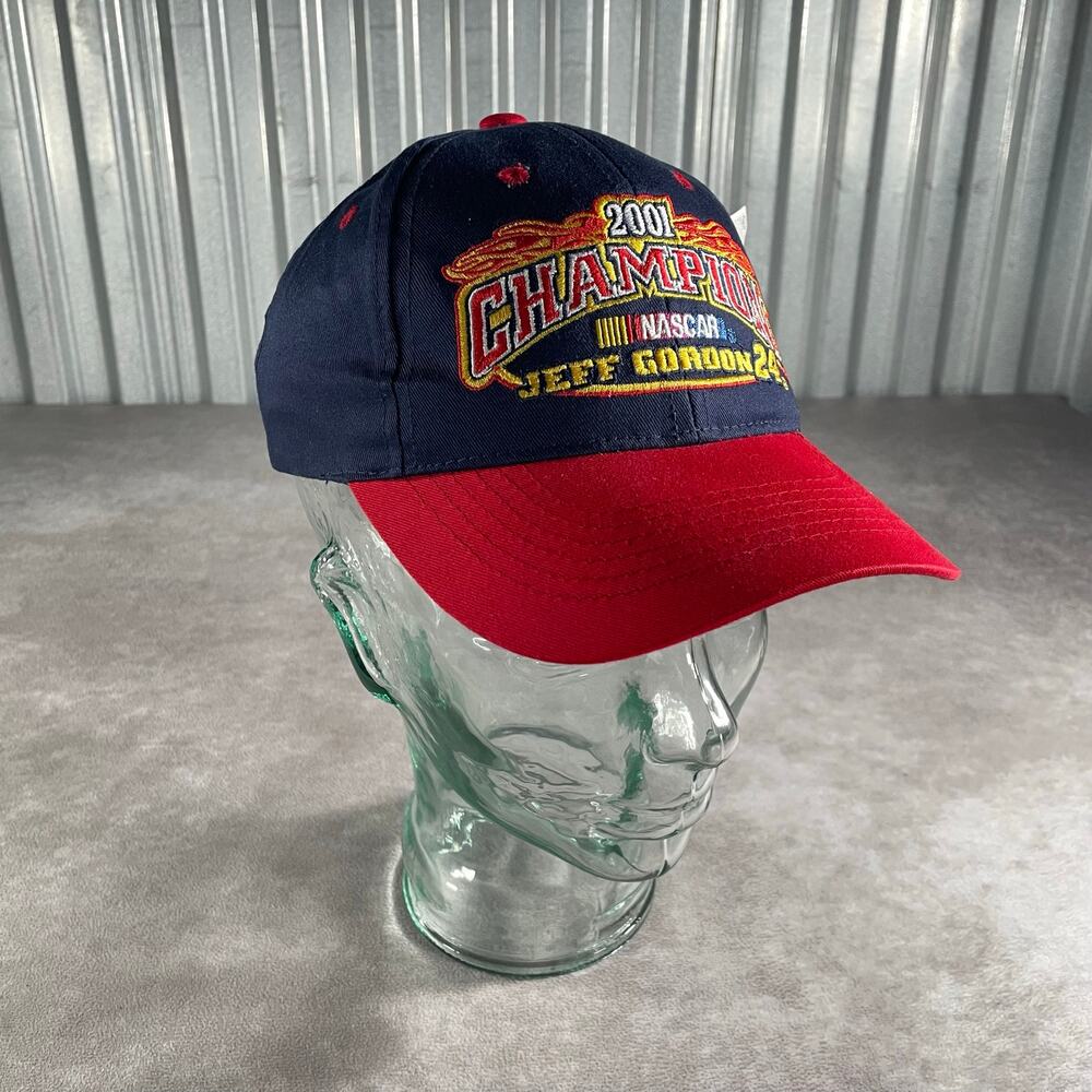 2001 Nascar Jeff Gordon NOS Flames Adjustable Dad Hat